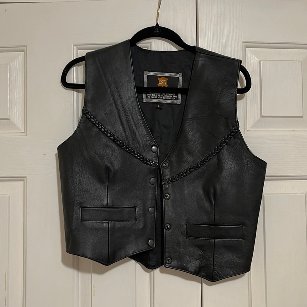 Vintage Leather Vest